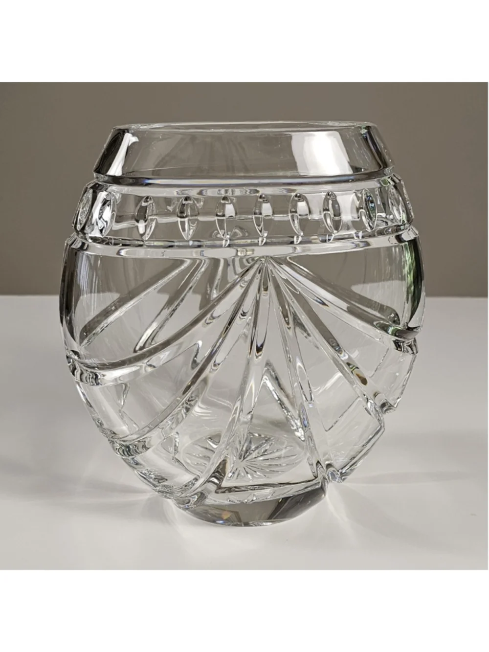 Waterford Crystal Overture Rose Vase 7.5